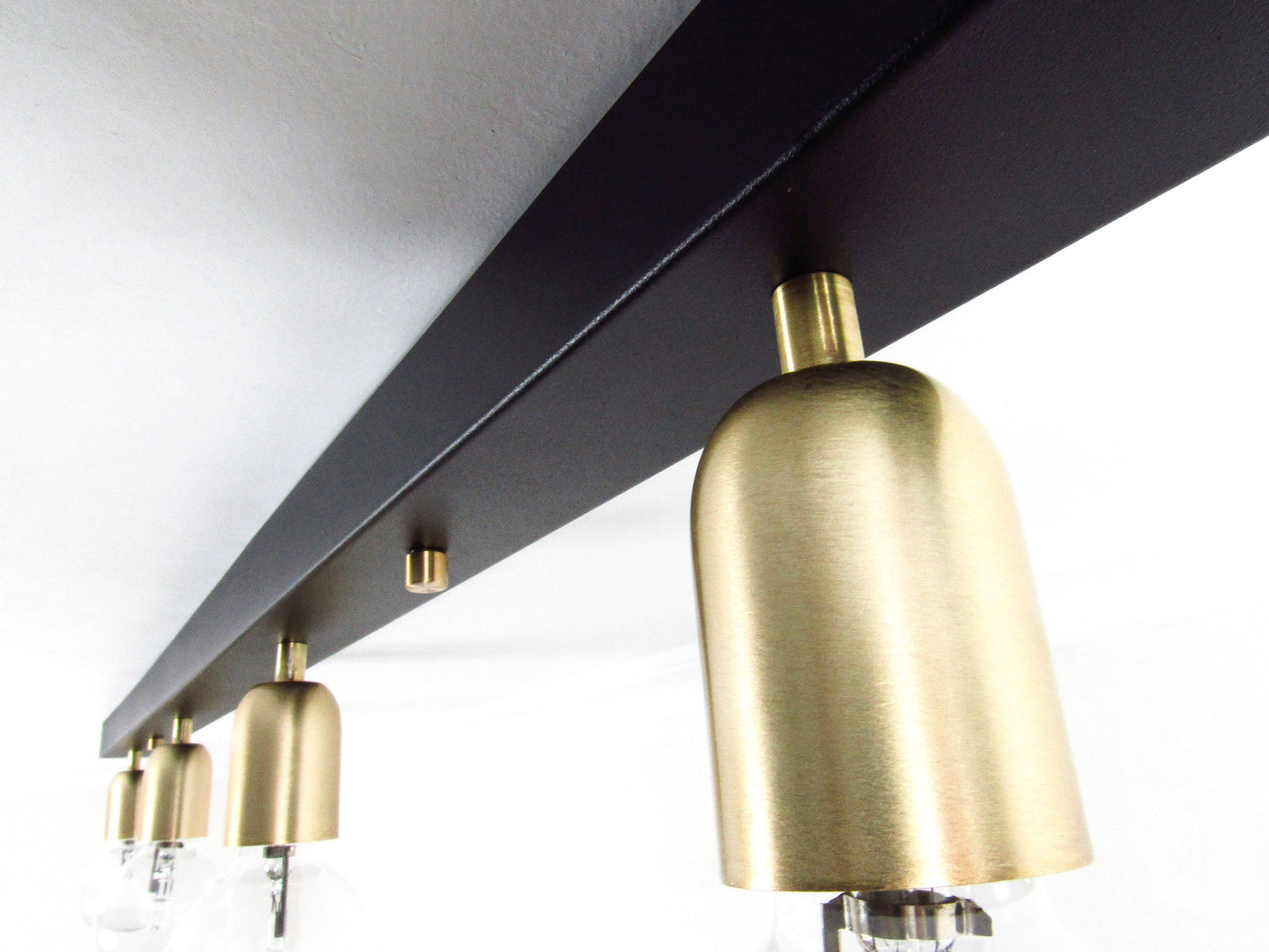 Linear Cluster Ceiling Light – Versatile Vanity Flush Mount