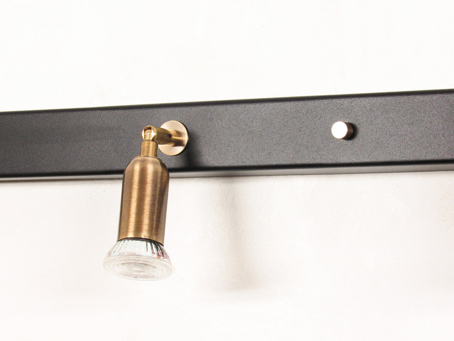 Linear GU10 Spot Wall Light — Adjustable Cluster Bar, 2–7 Lights