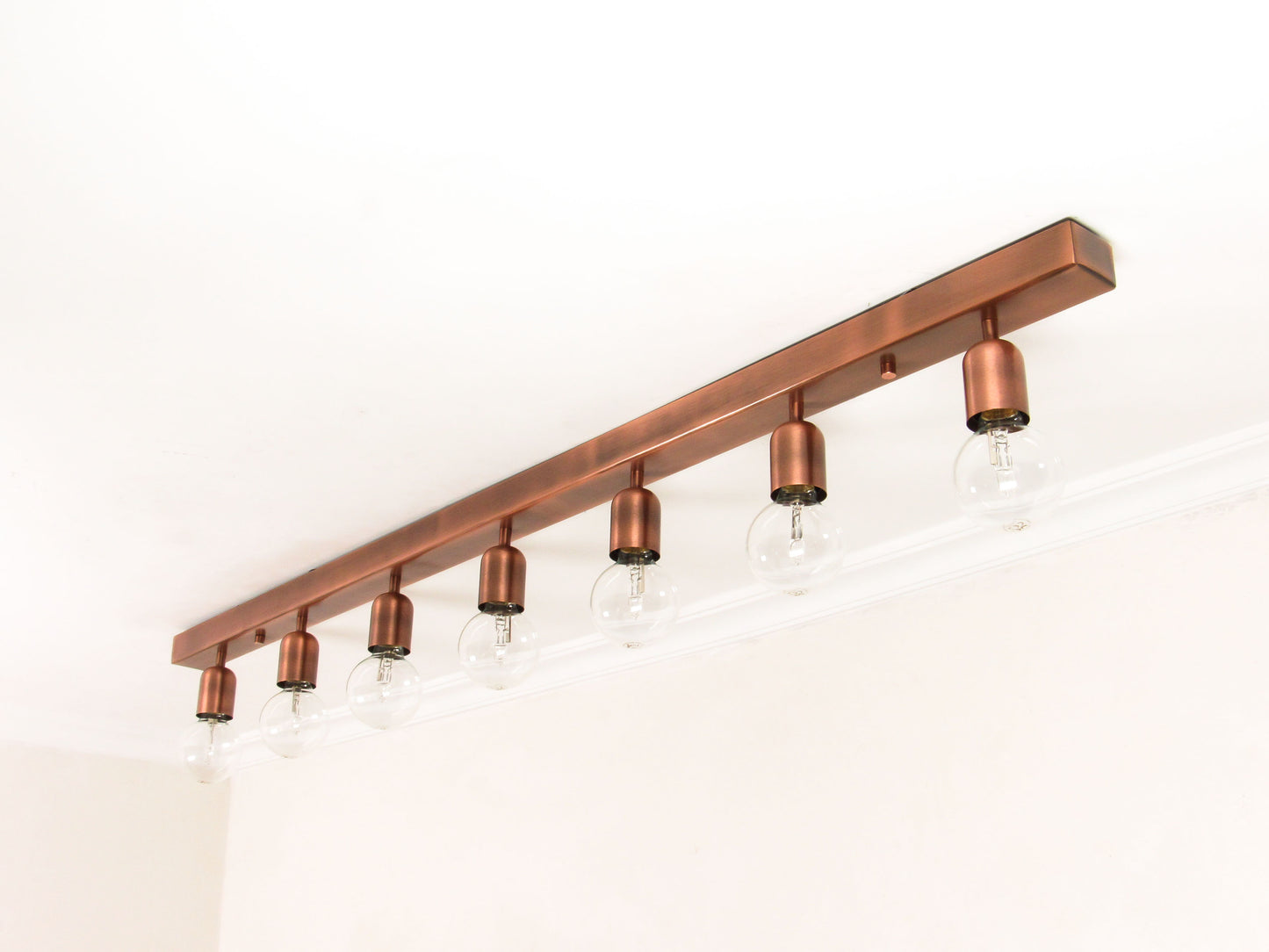 Linear Cluster Ceiling Light – Versatile Vanity Flush Mount