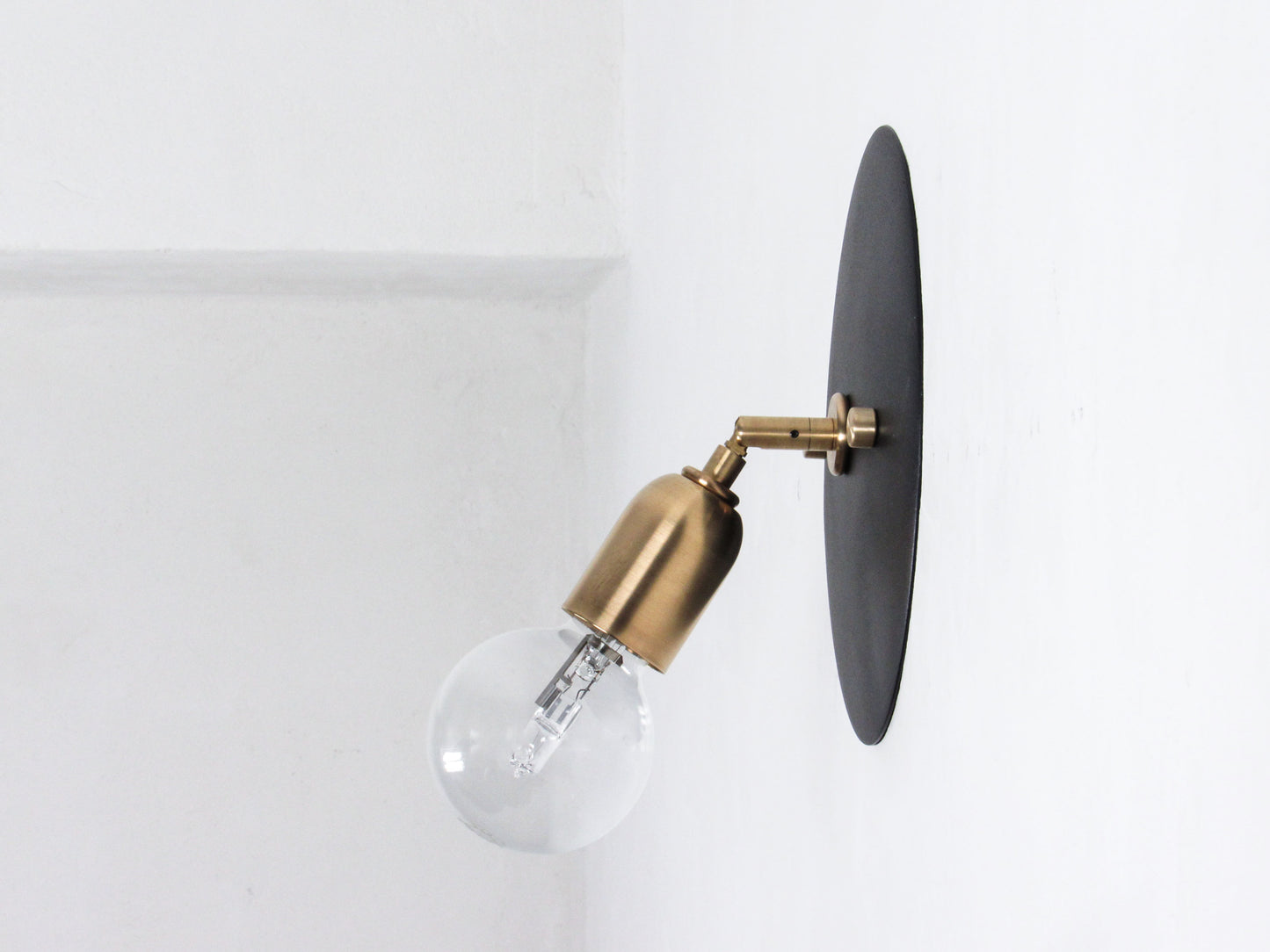 Adjustable Disc Flush Mount – Modern Brass