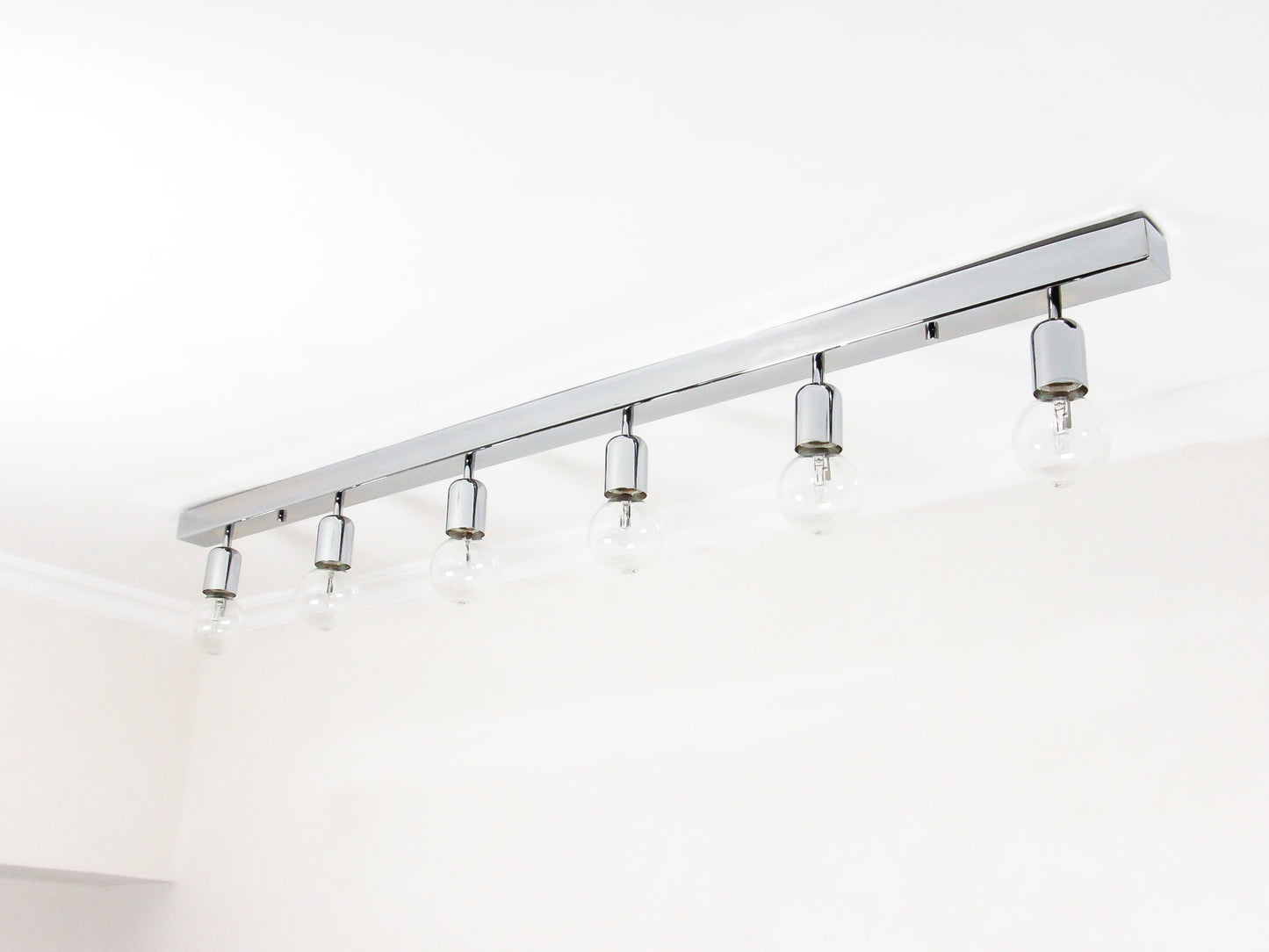 Linear Cluster Ceiling Light – Versatile Vanity Flush Mount