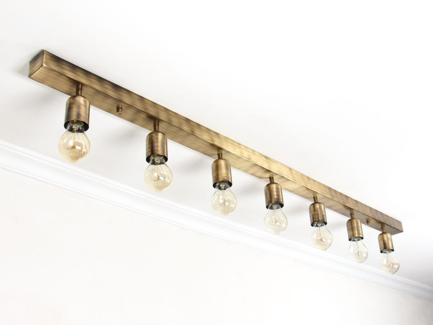 Linear Cluster Ceiling Light – Versatile Vanity Flush Mount