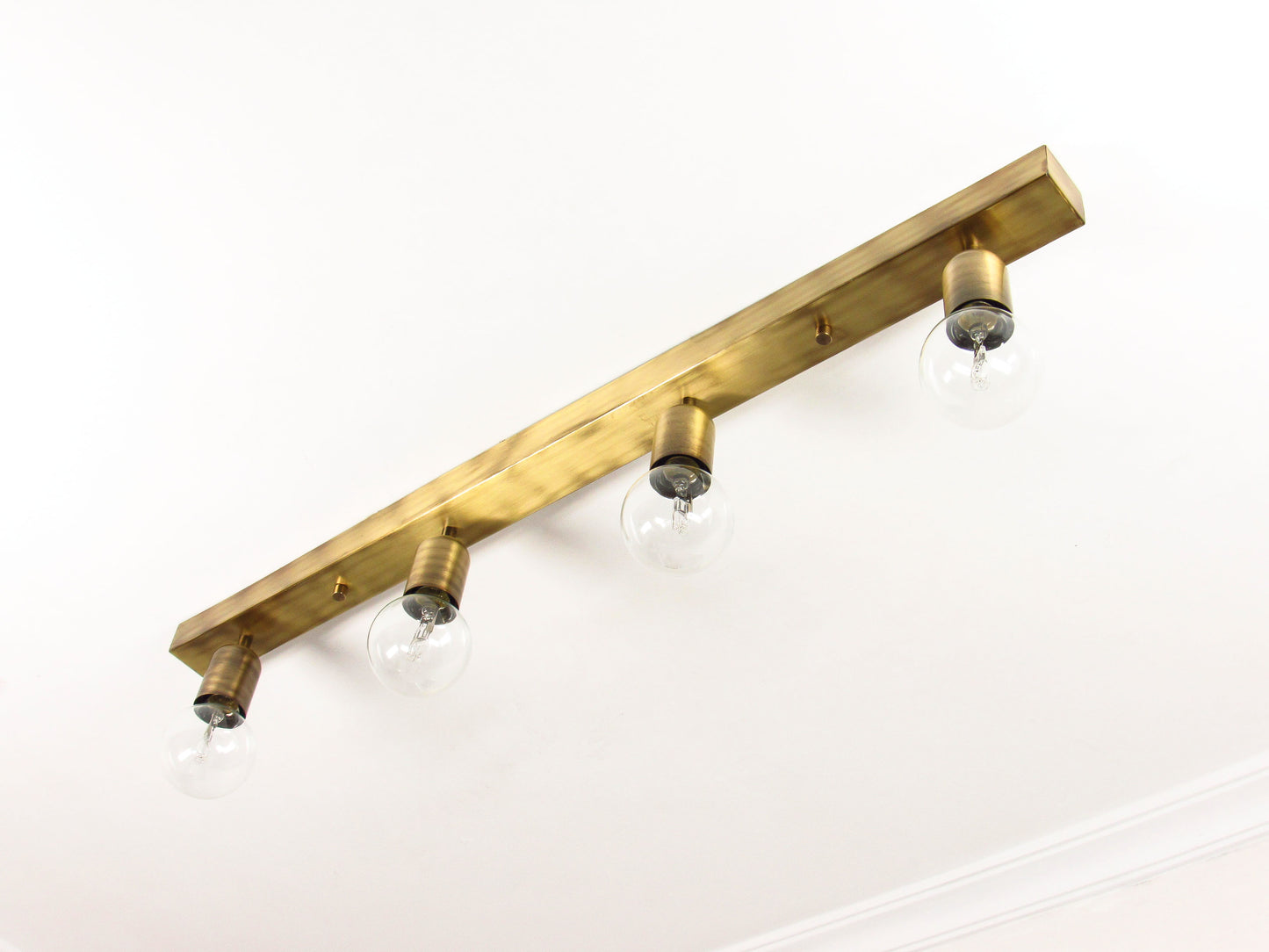 Linear Cluster Ceiling Light – Versatile Vanity Flush Mount