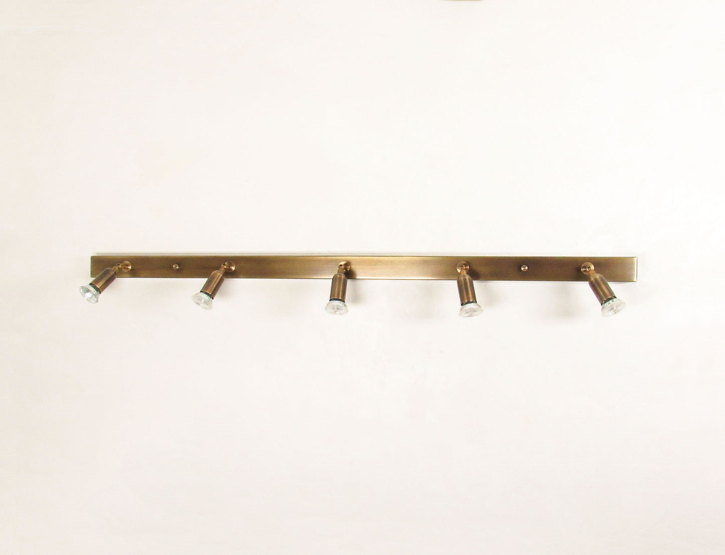 Linear GU10 Spot Wall Light — Adjustable Cluster Bar, 2–7 Lights