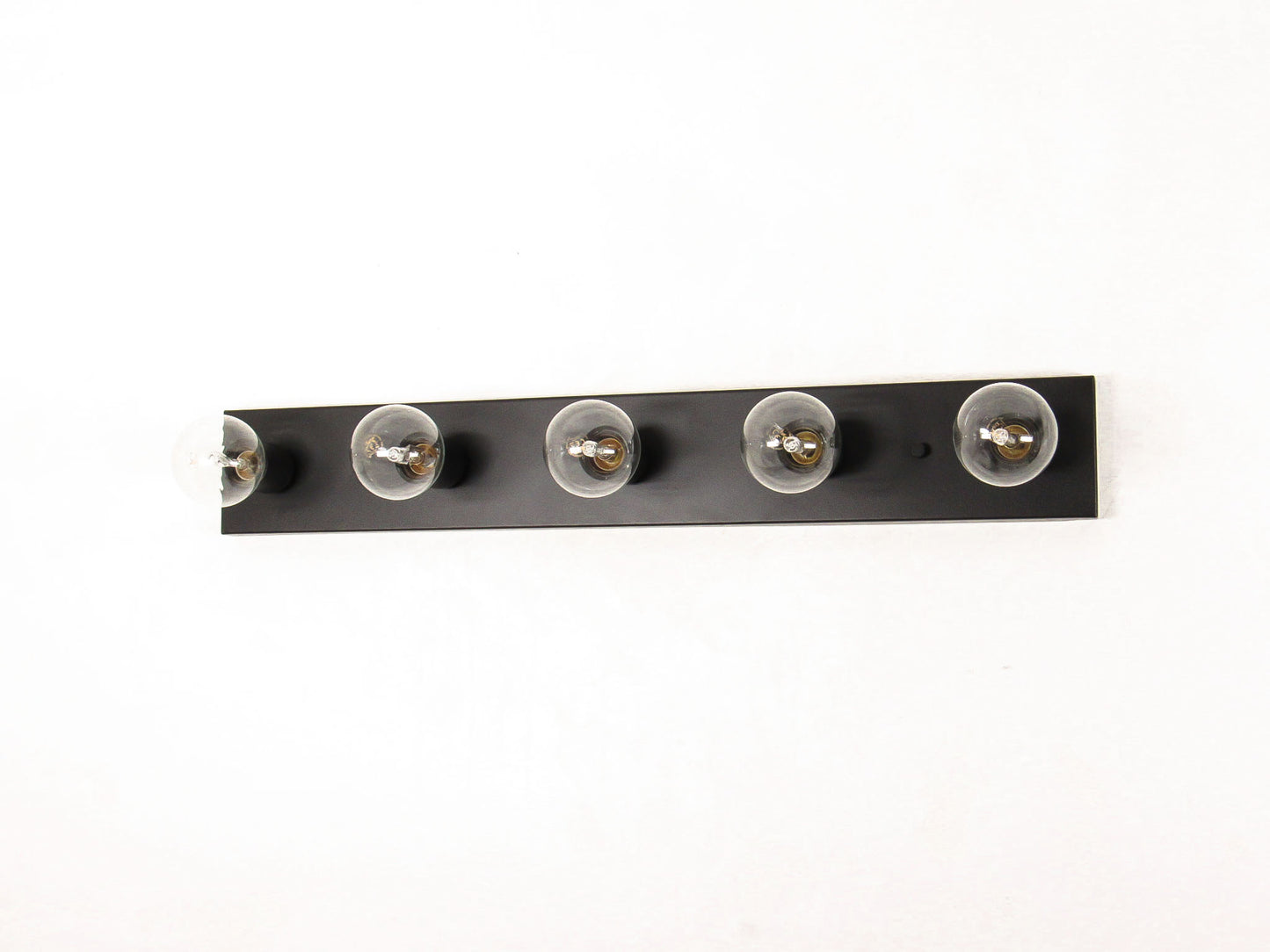 Minimalist Linear Globe Vanity Bar – Flush Ceiling/Wall Sconce
