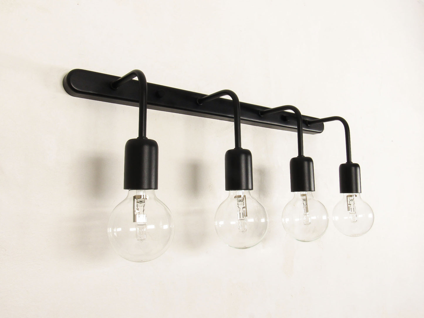 Linear Bracket Wall Sconce — Minimal Vanity Light
