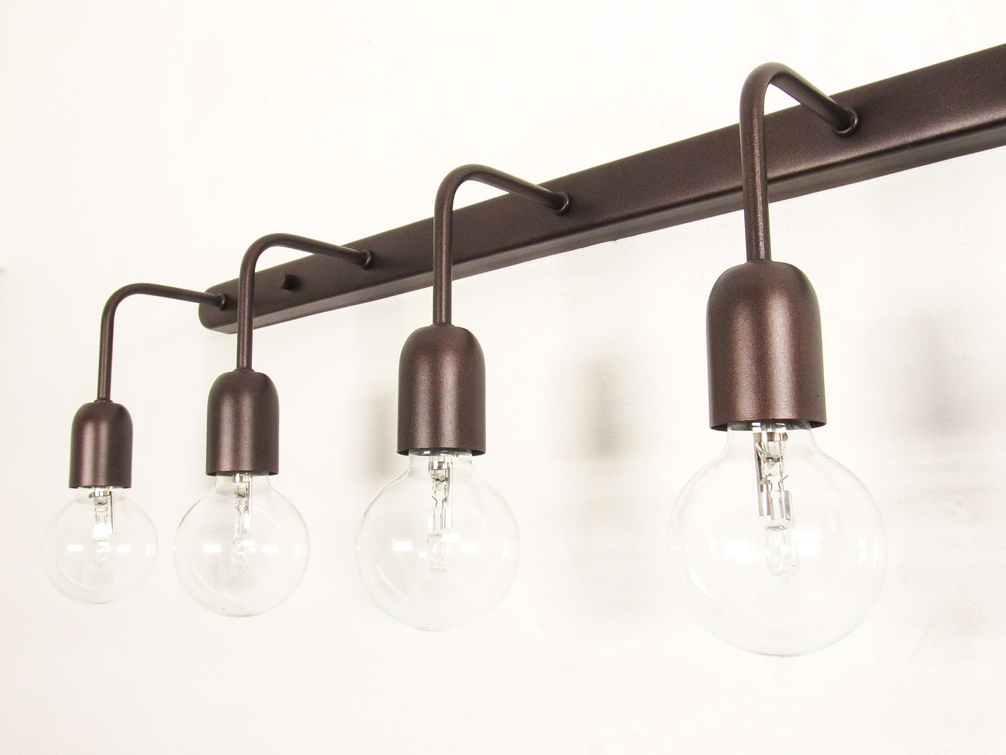 Linear Bracket Wall Sconce — Minimal Vanity Light