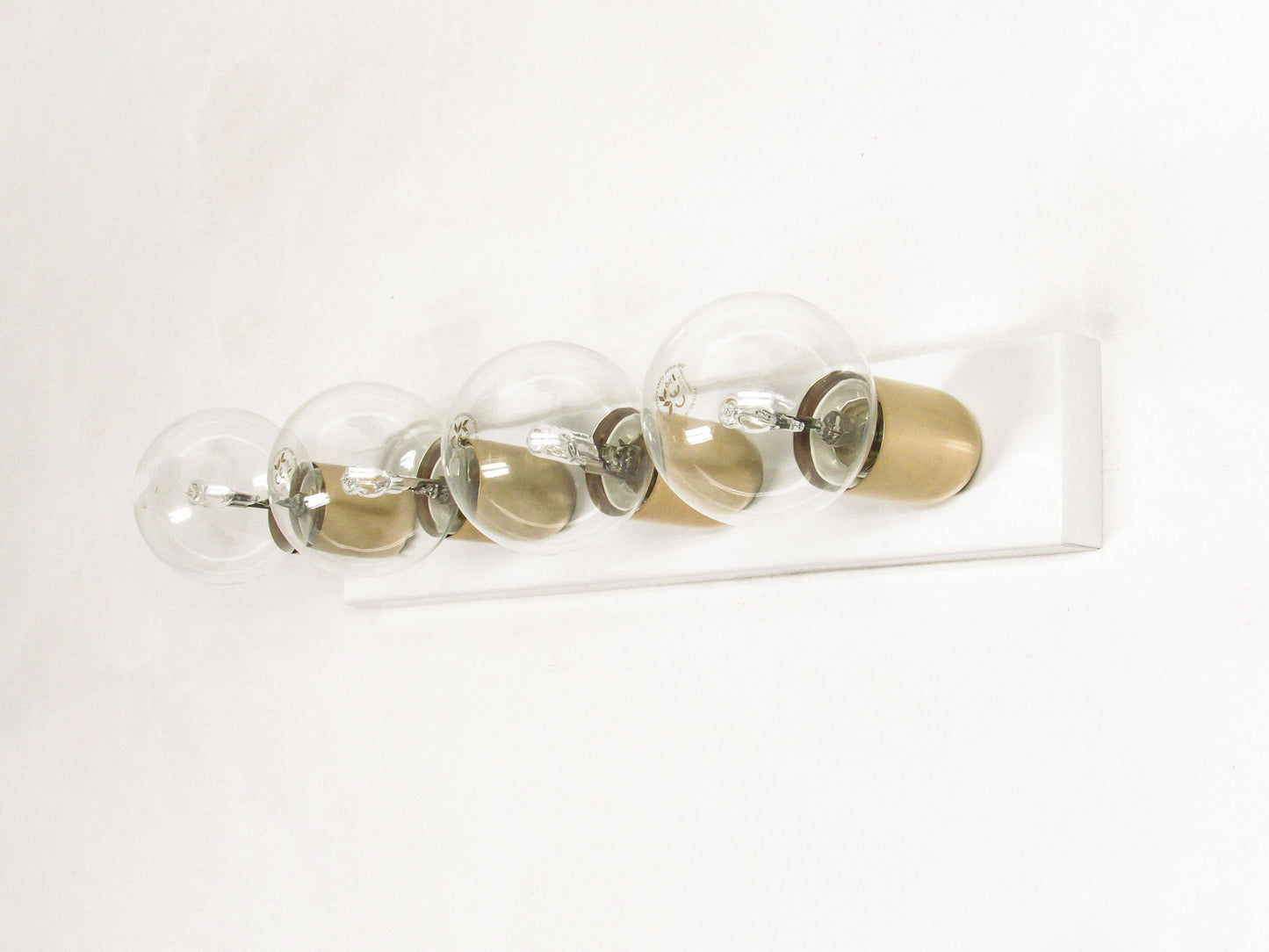 Linear Modern Globe Vanity Bar—Flush Wall & Ceiling Light